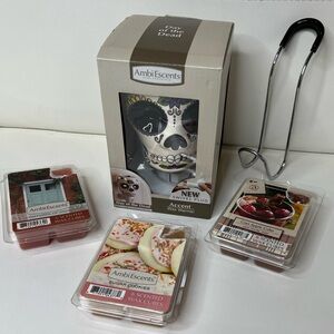 AmbiEscents Day of the Dead Wax Warmer and Scented wax Set
